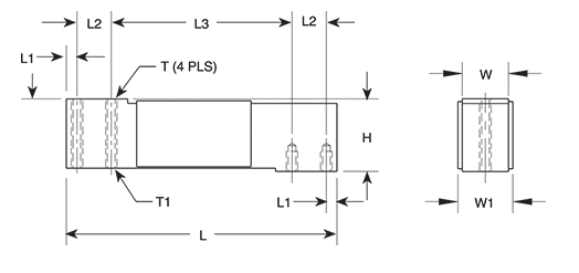 美國Tedea model 1040稱重傳感器外形尺寸