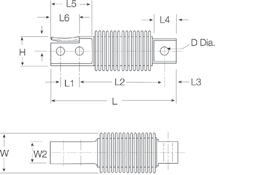 HBM Z6稱重傳感器尺寸