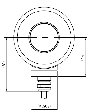 梅特勒托利多SLC611稱重傳感器尺寸