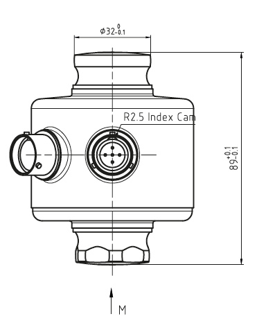 梅特勒托利多SLC611D稱重傳感器外形尺寸